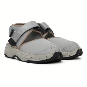 SUICOKE Gray UNBITA-ab Loafers US Size 6 EU 38